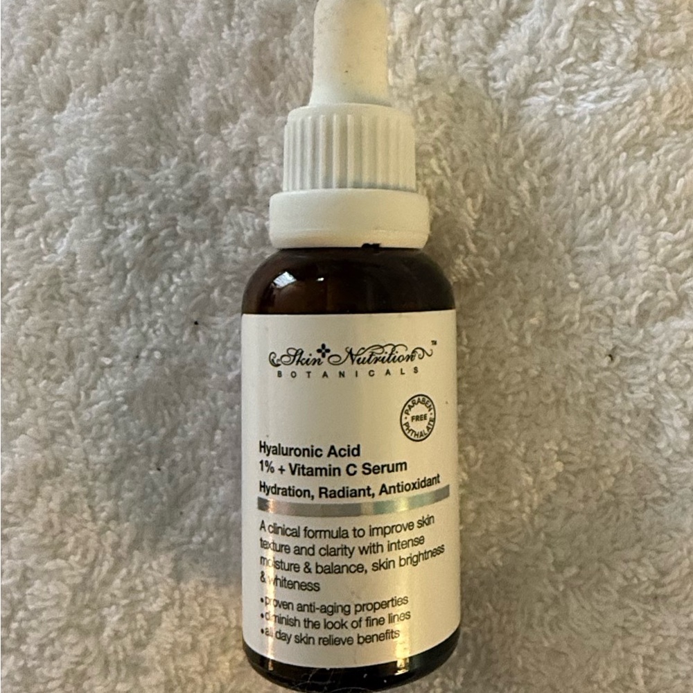 Hyaluronic Acid & Vitamin C Serum - Brown